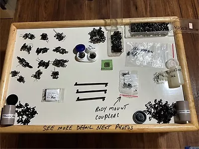 N Scale LARGE ASSORTED LOT Of PARTS TRUCKS And WHEELS PLUS EXTRAS  • $16.99