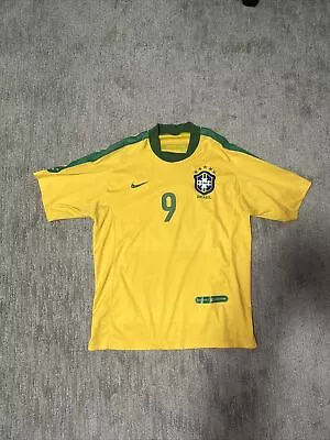 $26 • Buy Vintage Nike Brazil Soccer Jersey