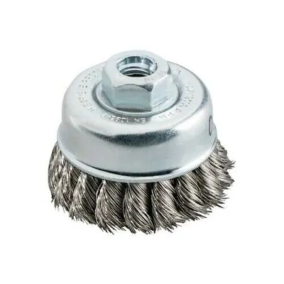 Metabo CUP BRUSH 65X0.5 MM/ 5/8  Steel Wire Twisted (623804000) • $16.90