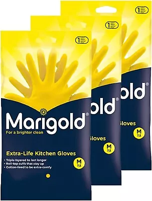 Marigold Gloves - Extra-Life Kitchen Gloves - Size: M (Medium) • £11.99