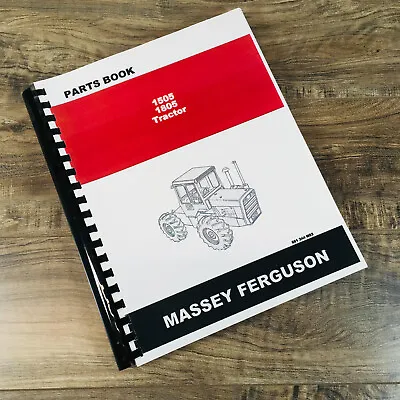 Massey Ferguson 1505 1805 Tractor Parts Manual Catalog Book Assembly Schematics • $46.97