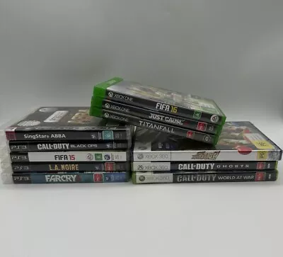 PS3 + Xbox 360 + Xbox One Game Set/bundles • $30