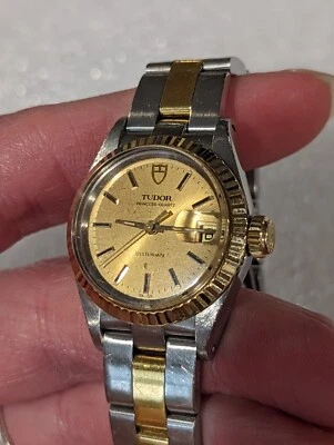 $999 • Buy ROLEX TUDOR Princess Oysterdate Gold SMALL Women Watch