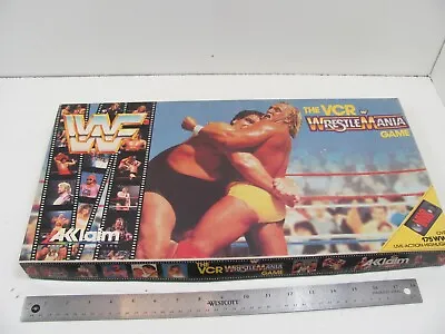 The VCR Wrestlemania Game WWF Akklaim Brand New Hulk Hogan Wrestling- 1988 Rare • $23.05