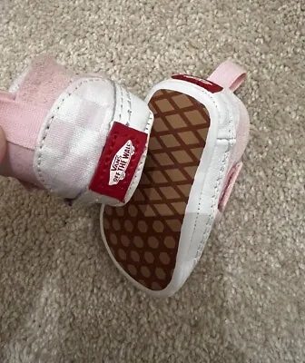 Pink Baby Vans Size 0.5 Boxed • £15