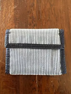 Vintage Wallet-Corduroy/Hook And Loop Closure- Dead Stock • $15