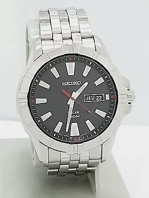 Seiko Solar Mens Watch SNE161P1 • £120