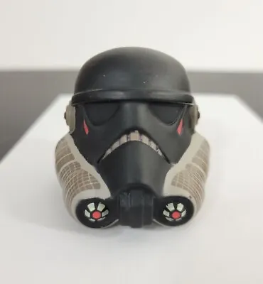 DISNEY  VINYLMATION STAR WARS LEGION 2 STORMTROOPER HELMET TIE PILOT BLACK Rare • $25