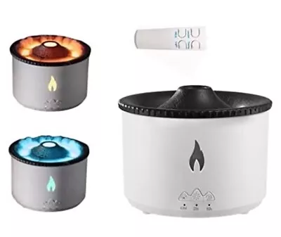 Essential Oil Diffuser Volcano Humidifier 2 Mist & 2 Color Mode • $1