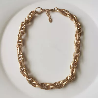 16  Zara Single Strand Chain Necklace Gift Vintage Women Party Holiday Jewelry • $9.99