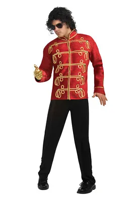 $24.99 • Buy Michael Jackson Deluxe Red Military Jacket Adult Halloween Costume