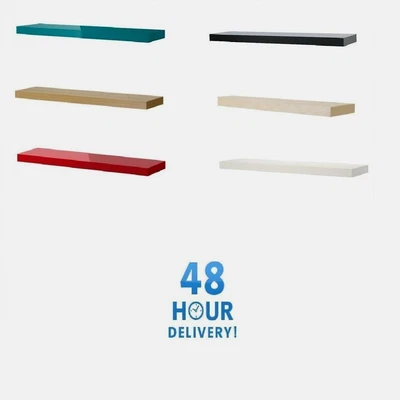 £24.99 • Buy IKEA LACK Wall Floating Shelves Storage Display Organizer Various Sizes & Colors