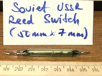 1x Large Magnetic Russian Reed Switch Gerkon MKA-52202 ( 4А / 380V / 250W 52mm) • $4.99