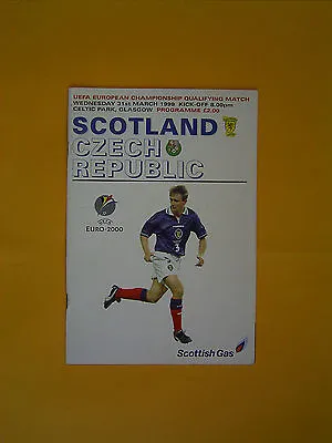 £2.49 • Buy European Championship Qualifier - Scotland V Czech Republic - 31st March 1999