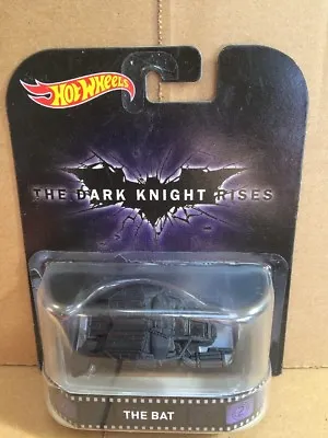 HOT WHEELS Retro - The Dark Knight Rises - The Bat - Combined Postage • £8.99