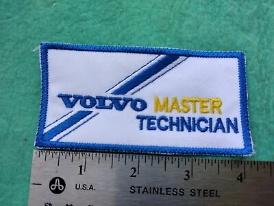 Volvo Master Technician Trucks Cars Service  Parts Dealer   Uniform N MI Patch • $9.99