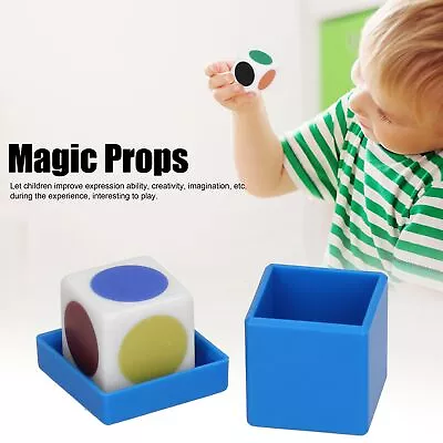 Children Color Dice Magic Props Sound Color Stage Performance Magic To • £3.74