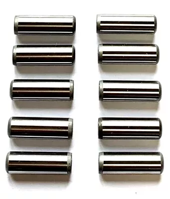 1/4 X 3/4  DOWEL PINS HEAT TREATED ALLOY STEEL - BRIGHT FINISH - 10 PIECES • $6.99