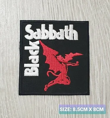 £3.25 • Buy Black Sabbath  Iron / Sew On Patches Rock Music Band Embroidered