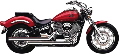 $699.95 • Buy 99-09 For Yamaha XVS 1100 V-Star Custom COBRA Dragster Exhaust 2617T