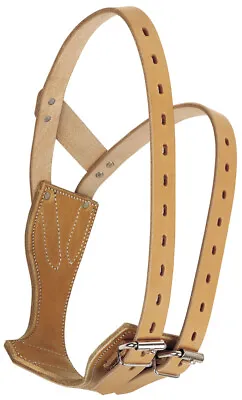 Miracle Weaver Leather Wind Sucking Crib Stop Collar Strap Average Size • $174