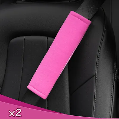 £4.65 • Buy 2x Car Seat Belt Pad Safety Cushion Shoulder Strap Cover Harness For Adults Kids