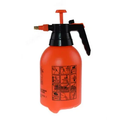 2L Garden Pressure Weed Spray Bottle Water Plant Chemical Sprayer Hand Pump • £7.24