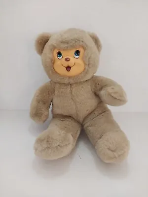 Vintage Dandee 14  Rubber Face Teddy Bear Plush Stuffed Animal  • $6.99