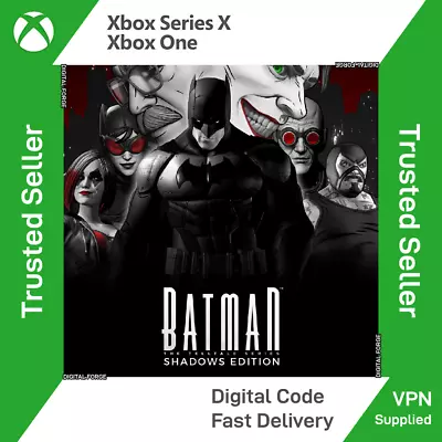 The Telltale Batman Shadows Edition - Xbox One Series X|S - Digital Code - VPN • £8.99
