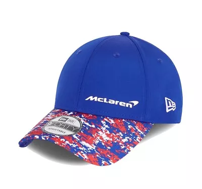 New Era Cap Men's McLaren F1 Lando Norris British GP Digital Camo 9FORTY Hat • £25