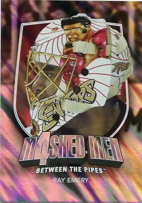 11/12 Between The Pipes Masked Men 4 Silver Mask #mm-16 Ray Emery *48311 • $6.99