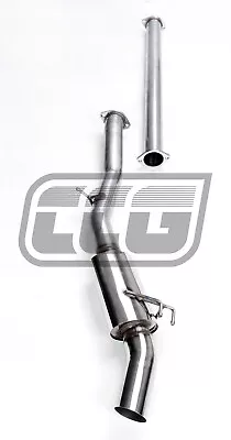 Stainless Steel 3  Single CatBack Exhaust 08-15 Mitsubishi Evolution 10 Evo X • $329.95