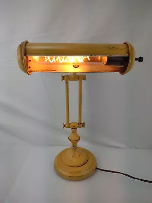 18  Long Vintage Metal Banker/Student Desk Lamp  • $52.49