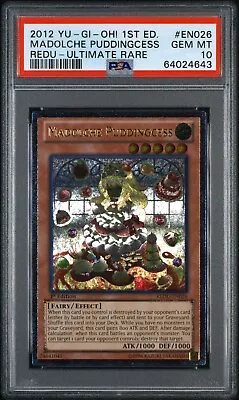 PSA 10 Madolche Puddingcess REDU-EN026 Ultimate Rare 1st Edition POP 1!! • $43