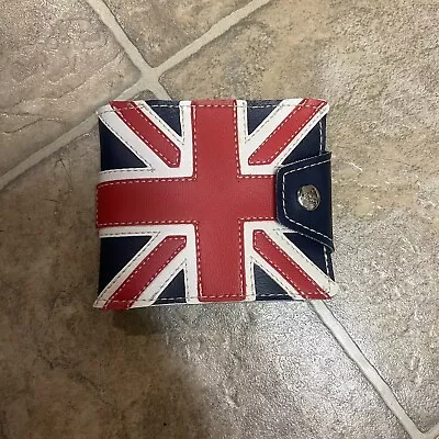 Rare Y2K Paul Frank Union Jack Wallet British Hook & Latch Wallet Early England • £53.01