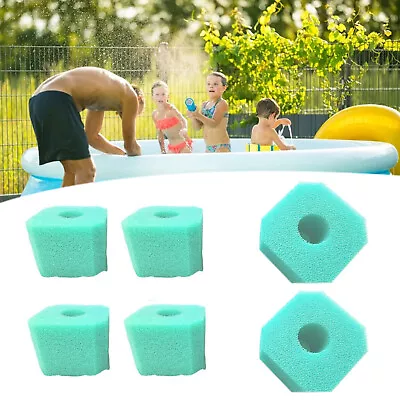 2/4Pcs Lay In Clean Spa Tub S1 Washable Bio Foam VI LAZY Filter Reusable Sponge • £6.48