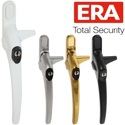 ERA Lockable Window Handle PVC Cockspur Casement Double Glazing Latch Catch Lock • £6.55