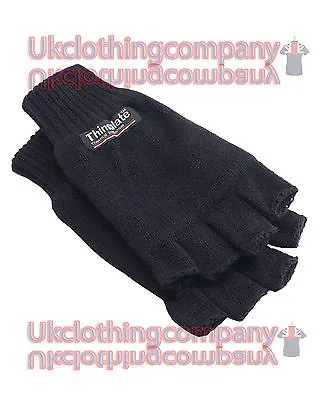 Yoko 3M Thinsulate™ Half Finger Gloves Walking/hiking/sports/cycling/work/site • $8.61