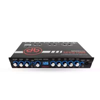 DB Drive SPEQ10BE 5 Band Pre Amp Equalizer W/Bass Enhancer Digital Proccessin • $99