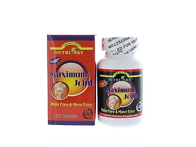 Nutri-sky Maximum Joint Joint Free Move Free 150 Tablets Nutri-Sky Exp 12/2025 • $19.99