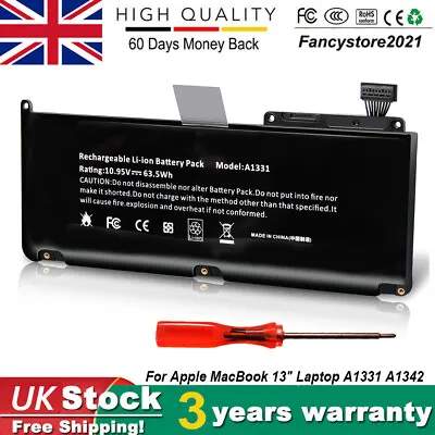 A1331 Battery For Apple MacBook 13inch A1342 (White Unibody 2009-2010) 2009-2010 • £20.99