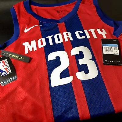 Nike Detroit Pistons Blake Griffin Swingman Jersey Motor City Edition Men’s SZ M • $100