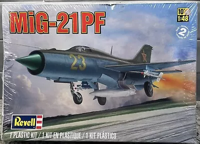 Revell MiG-21PF Jet Model Kit 85-5482 1/48 New Factory Sealed 2011 • $34.86