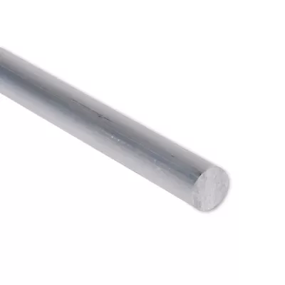 5/8  Diameter 6061 Aluminum Round Rod 10 Inch Length T6511 Extruded 0.625  Dia • $13.11