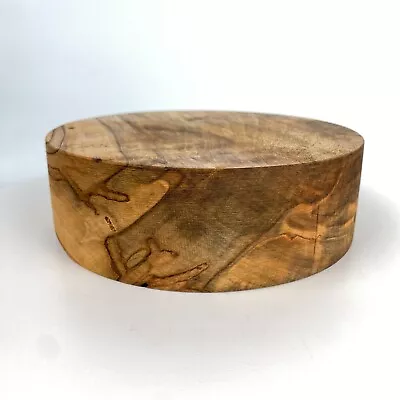 Spalted Maple Bowl Blank Wood Lathe Turning Blanks   6-1/8” X 2” • $34.99