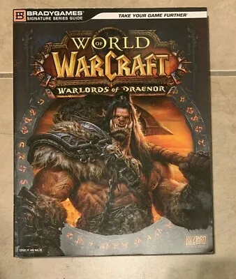 World Of Warcraft Warlords Of Draenor Strategy Guide Brady Games Book NEW • $50.87