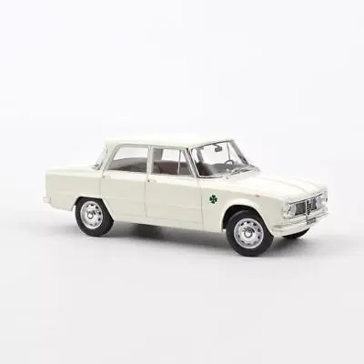 Norev 187970 1/18 Alfa Romeo Giulia TI Super 1963 White Diecast Model Car • $228.51