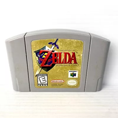 The Legend Of Zelda: Ocarina Of Time - NTSC-U - Nintendo N64 - Tested • $99.88