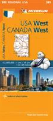 £5.60 • Buy Michelin Western USA Western Canada 585 Michelin