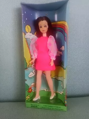 Vintage Topper Dawn Doll Angie ~ NEAR MINT ~ NO GREEN ~ Knees Bend~ Resealed Box • $125